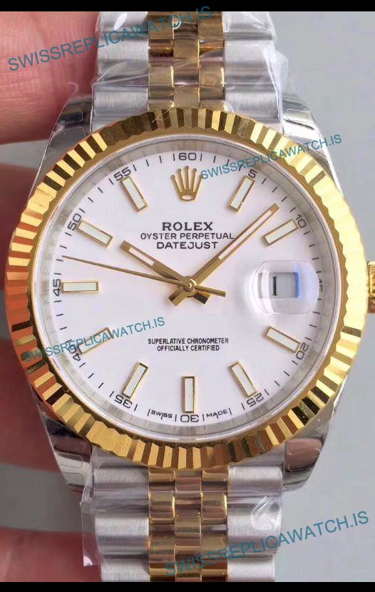 Rolex Datejust 41MM Cal.3135 Movement Swiss Replica Watch in 904L