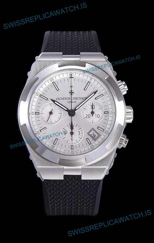 Vacheron Constantin Overseas Chronograph White Dial Swiss Replica