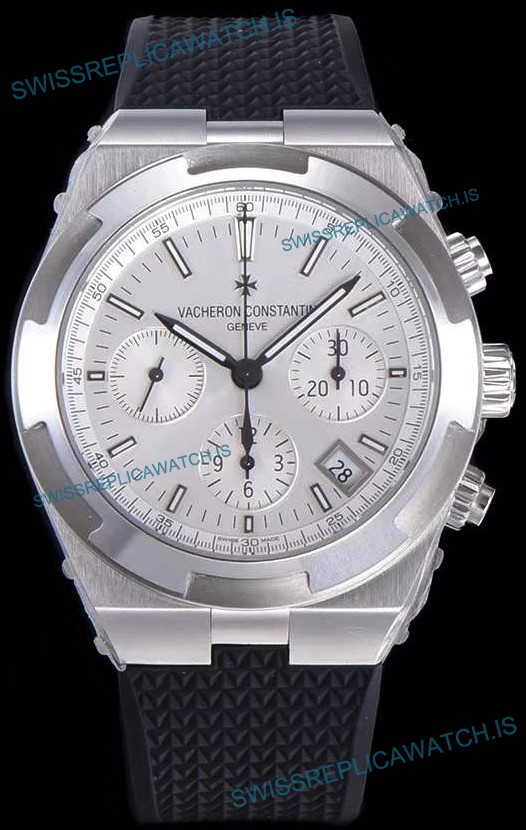 Vacheron Constantin Overseas Chronograph White Dial Swiss Replica