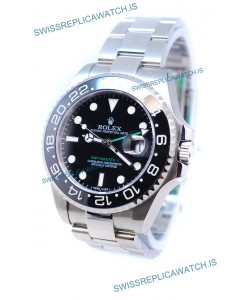 Rolex GMT Masters II 2011 Edition Swiss Replica Watch in Cerarmic Bezel